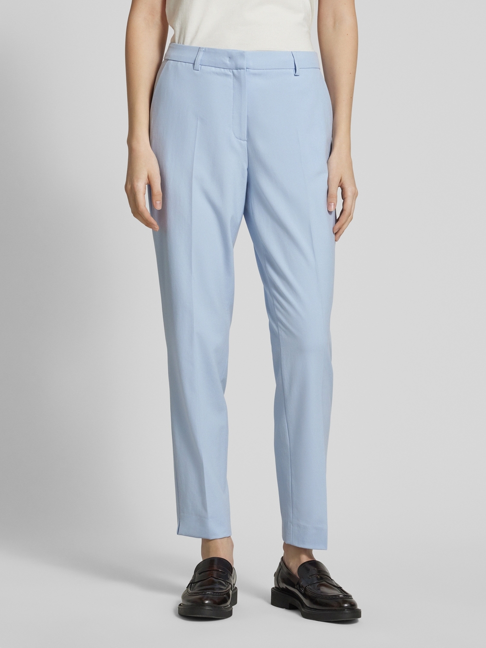 Zara Woman Trousers - Pastel Blue